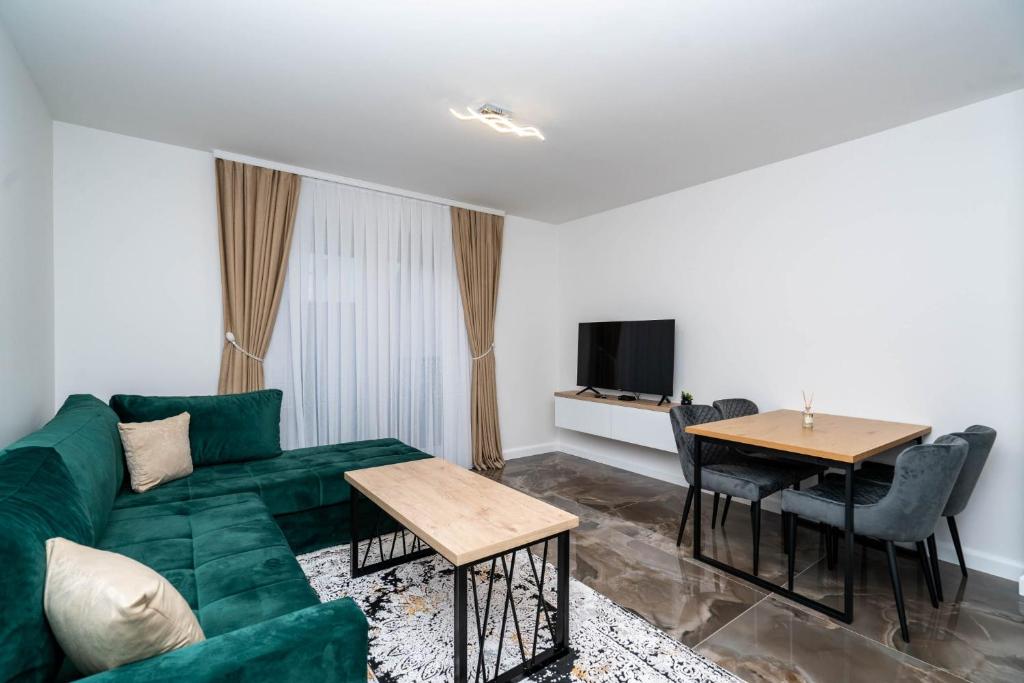 Dnevni boravak u Apartmanima Deluxe